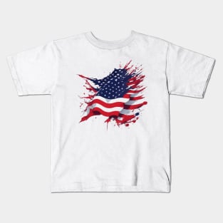 Patriotic shirt Made In USA Kids T-Shirt